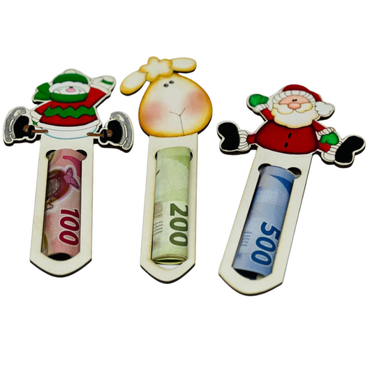 Portabilletes Navideños – Set de 3 piezas