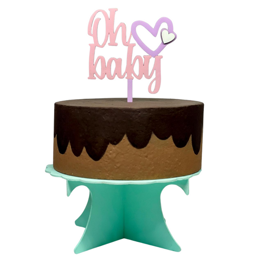 Cake Topper - Oh Baby