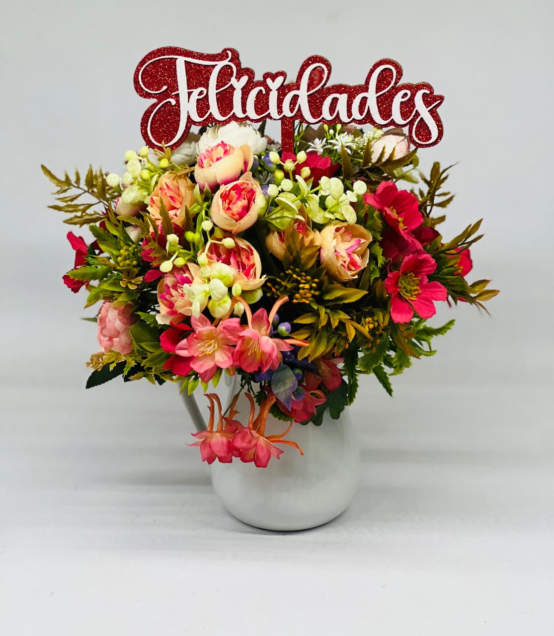 Cake Topper - Felicidades/ Feliz Cumple (MDF y Fomi)