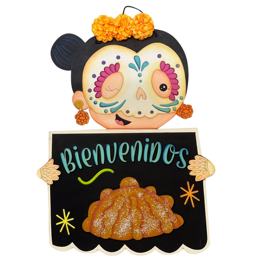 Niña pan de muerto - Pieza única