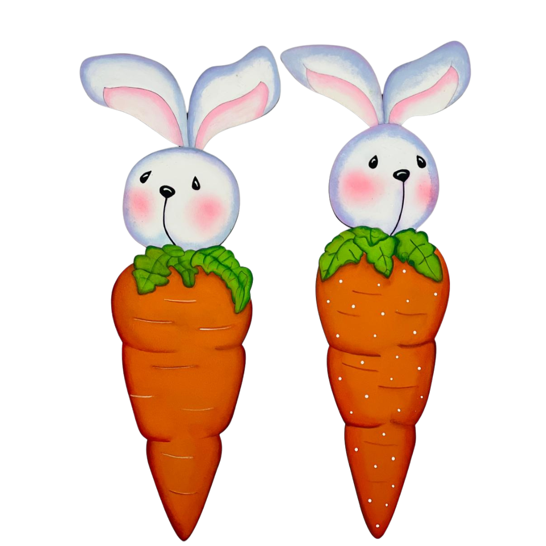 Estaca de Conejitos con Zanahorias